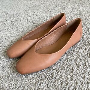 Frye Dana Square Toe Ballet Flats